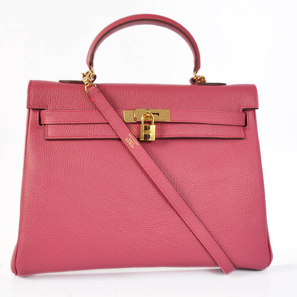 HKL35P Kelly di Hermes 35CM rosa togo pelle (d'oro)